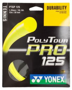 Yonex tennissnaar Poly Tour Pro neon geel 12m