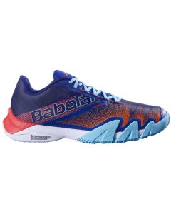 Babolat Padelschoenen Jet Premura 2 Bleu-Poppy-Red