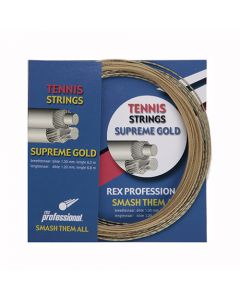 Rex Professional tennissnaar Supreme Gold 12m